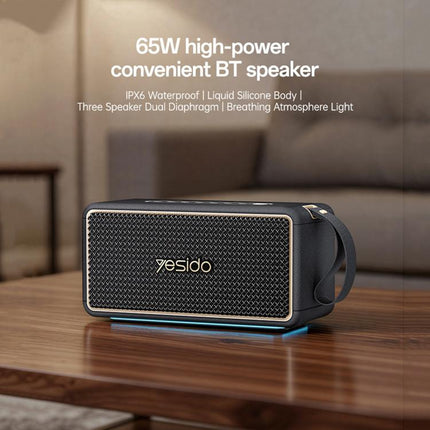 Yesido YSW48 65W High Power Portable Bluetooth Speaker, YSW48