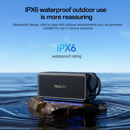 Yesido YSW48 65W High Power Portable Bluetooth Speaker, YSW48