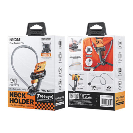 WK WA-S69 Free Vision First-Person View Shooting Neck-Hanging Rotating Holder