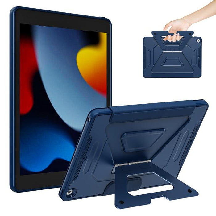 Tri-fold Pivot Holder Flip Vegan Leather Tablet Case, For iPad 10.2 2021 / 2020 / 2019