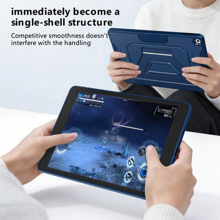 Tri-fold Pivot Holder Flip Vegan Leather Tablet Case, For iPad 10.2 2021 / 2020 / 2019