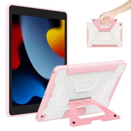 Tri-fold Pivot Holder Flip Vegan Leather Tablet Case, For iPad 10.2 2021 / 2020 / 2019