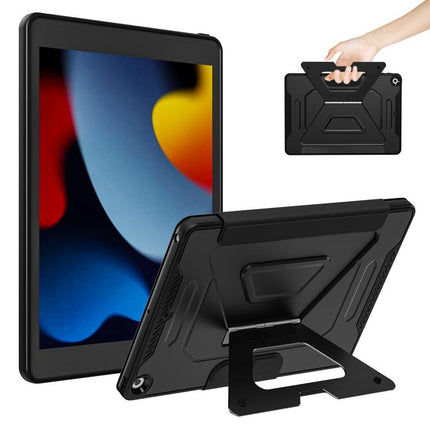 Tri-fold Pivot Holder Flip Vegan Leather Tablet Case, For iPad 10.2 2021 / 2020 / 2019