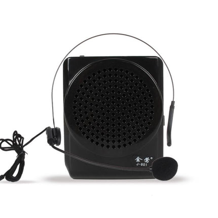 J-801 Portable Waist Hanging Microphone Teaching Voice Amplifier
