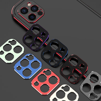 Aurora Series Objektivschutz + Schutzhülle mit Metallrahmen, für iPhone 12 mini, für iPhone 12, für iPhone 12 Pro Max