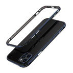 Für iPhone 12 Pro Max / Schwarz Blau