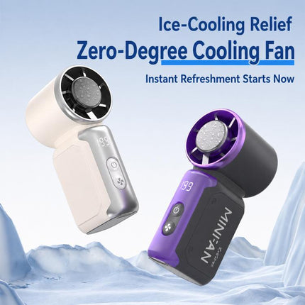K813 Mini High Speed Cooling Fan with Digital Display
