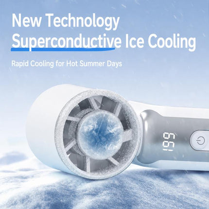K813 Mini High Speed Cooling Fan with Digital Display