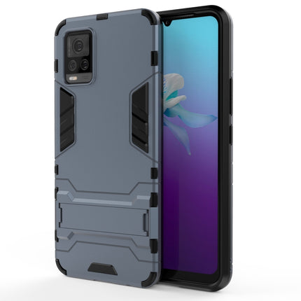 PC + TPU Shockproof Protective Case with Holder, For vivo V20, For Xiaomi MI 10T Pro