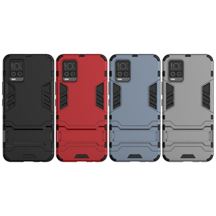 PC + TPU Shockproof Protective Case with Holder, For vivo V20, For Xiaomi MI 10T Pro