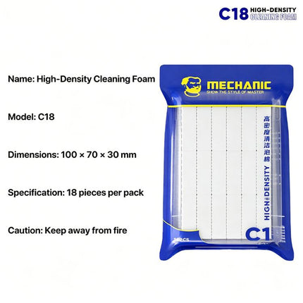 MECHANIC C18 High Density Nano Cleaning Sponge