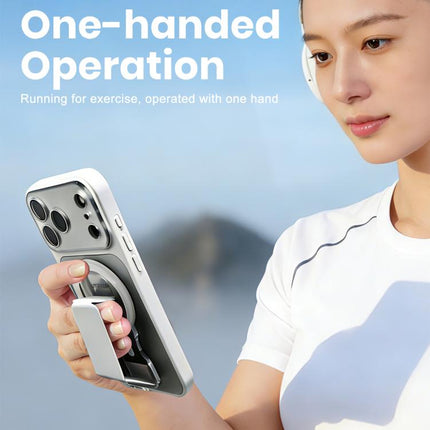 UTRYEE Colorful Silver Magnetic Phone Case with PU Fold Holder, For iPhone 12 Pro Max, For iPhone 12 Pro