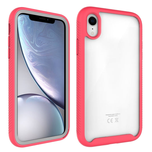 Funda protectora de PC + TPU a prueba de golpes de la serie Starry Sky Solid Color para iPhone XR