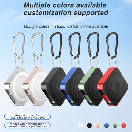 3 in 1 Magnetic 15W Wireless Charger with Retractable Type-C Cable