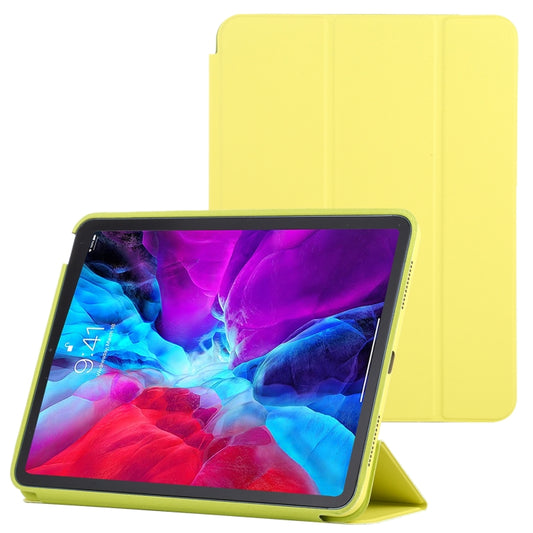 3-fold Horizontal Flip Smart Leather Case with Sleep / Wake-up Function & Holder, For iPad Air 2022 / 2020 10.9