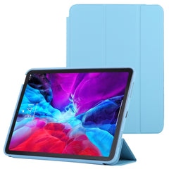 3-fold Horizontal Flip Smart Leather Case with Sleep / Wake-up Function & Holder, For iPad Air 2022 / 2020 10.9