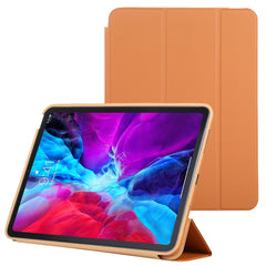 3-fold Horizontal Flip Smart Leather Case with Sleep / Wake-up Function & Holder, For iPad Air 2022 / 2020 10.9