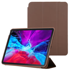 3-fold Horizontal Flip Smart Leather Case with Sleep / Wake-up Function & Holder, For iPad Air 2022 / 2020 10.9