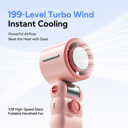 Y28 High Speed Quiet Foldable Handheld Cooling Fan