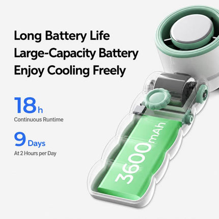 Y28 High Speed Quiet Foldable Handheld Cooling Fan