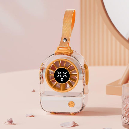 F8 Transparent Emoticon Mini Desktop Fan