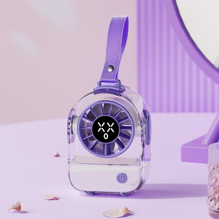 F8 Transparent Emoticon Mini Desktop Fan