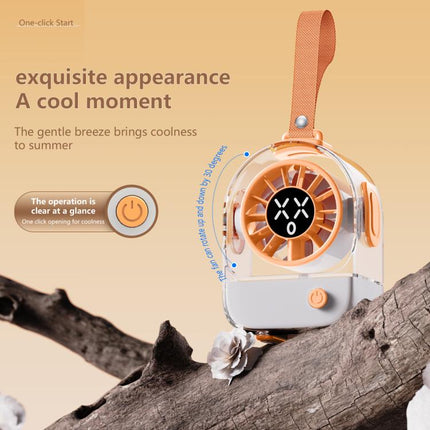 F8 Transparent Emoticon Mini Desktop Fan