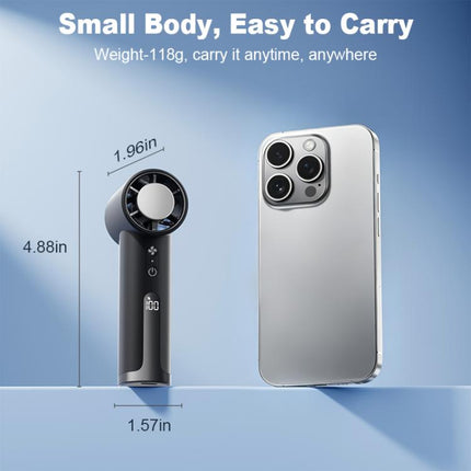 ZXF001 Portable Handheld Ice Fan without Cooling Function