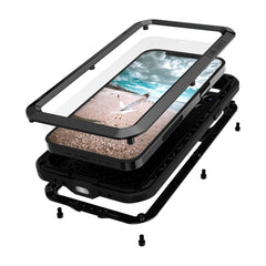 LOVE MEI Metal Shockproof Waterproof Dustproof Protective Case, For iPhone 12 Pro, For iPhone 12 Pro Max