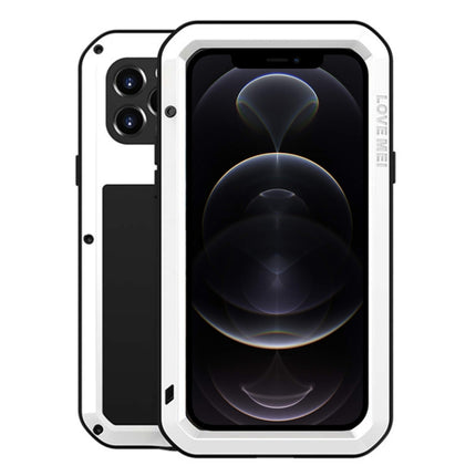 LOVE MEI Metall Stoßfeste Wasserdichte Staubdichte Schutzhülle, Für iPhone 12 Pro, Für iPhone 12 Pro Max