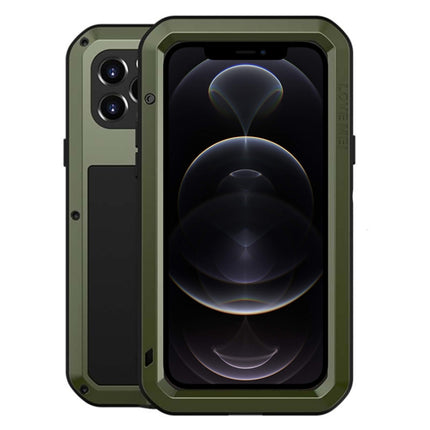 LOVE MEI Metall Stoßfeste Wasserdichte Staubdichte Schutzhülle, Für iPhone 12 Pro, Für iPhone 12 Pro Max