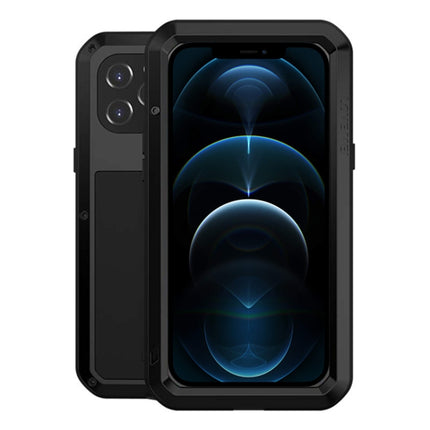 LOVE MEI Metall Stoßfeste Wasserdichte Staubdichte Schutzhülle, Für iPhone 12 Pro, Für iPhone 12 Pro Max