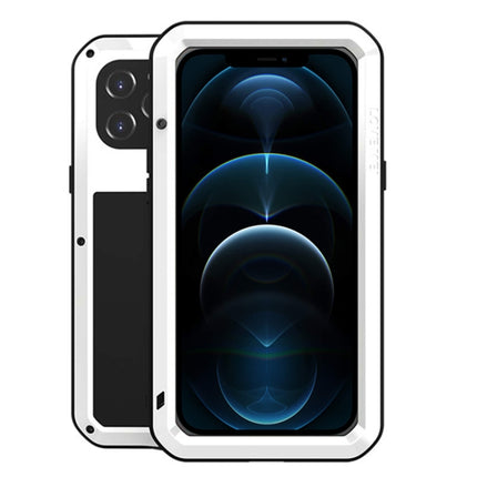 LOVE MEI Metall Stoßfeste Wasserdichte Staubdichte Schutzhülle, Für iPhone 12 Pro, Für iPhone 12 Pro Max