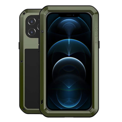 LOVE MEI Metall Stoßfeste Wasserdichte Staubdichte Schutzhülle, Für iPhone 12 Pro, Für iPhone 12 Pro Max