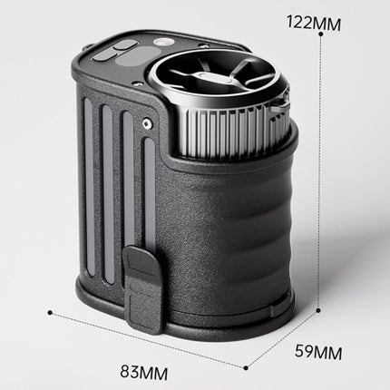 DSF110 High Speed Motor Waist Fan with LED Light