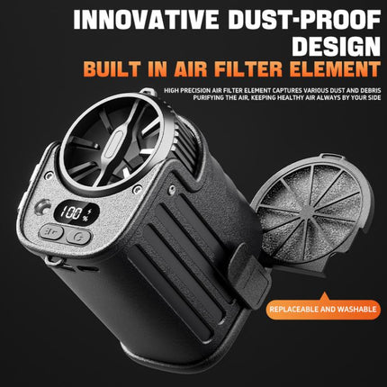 DSF110 High Speed Motor Waist Fan with LED Light