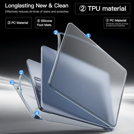 Matte Transparent Style Protective Laptop Case, For MacBook Neo 13 inch A3404 2026