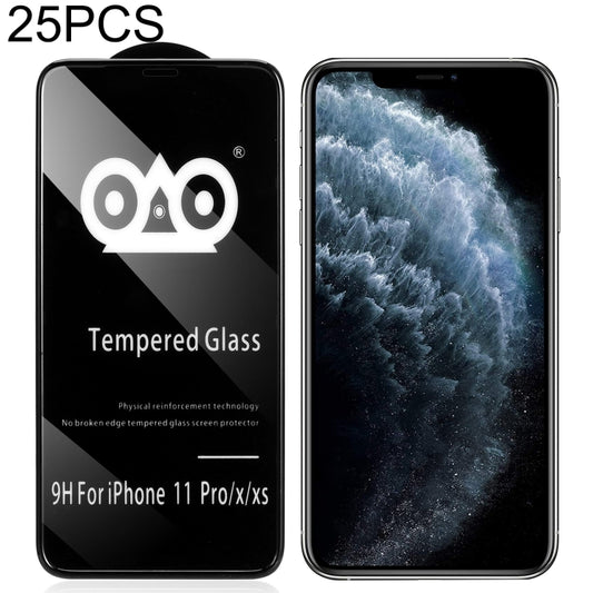 25 PCS Shockproof Anti-breaking Edge Airbag Tempered Glass Film, For iPhone X / XS (25 PCS), For iPhone XR (25 PCS), For iPhone XS Max (25 PCS), For iPhone 12 mini (25 PCS), For iPhone 12 / 12 Pro (25 PCS), For iPhone 12 Pro Max (25 PCS)