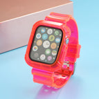 For Apple Watch Series 7 41mm / 6 & SE & 5 & 4 40mm / 3 & 2 & 1 38mm / Rose Red