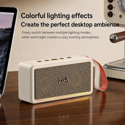 PZ009 PLUS Portable Retro Wireless Bluetooth Speaker