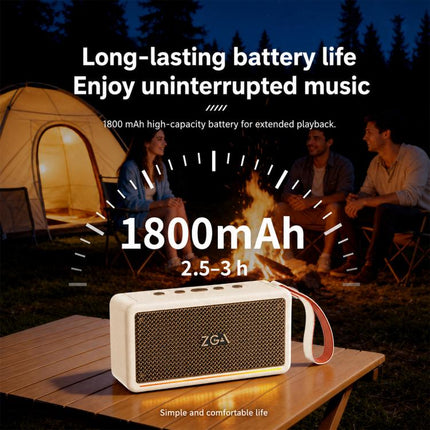 PZ009 PLUS Portable Retro Wireless Bluetooth Speaker