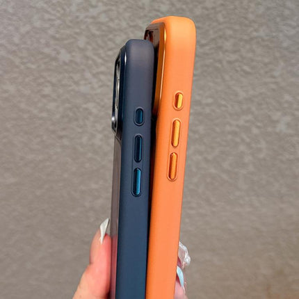 Metal Camera Frame TPU + PC Magnetic Phone Case, For iPhone 17 Pro Max, For iPhone 17 Pro, For iPhone 16 Pro Max, For iPhone 16 Pro