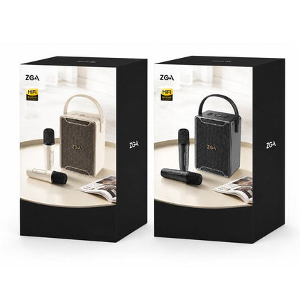 ZGA PZ010 Portable Dual Mic Karaoke Bluetooth Speaker