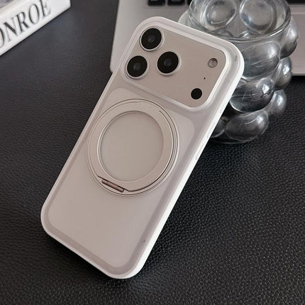 360 Rotation Holder Magnetic Phone Case with AI Camera Button, For iPhone 17 Pro Max, For iPhone 17 Pro, For iPhone 17, For iPhone 16 Pro Max