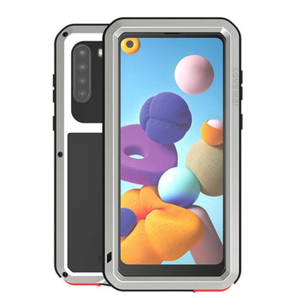 LOVE MEI Metal Shockproof Waterproof Dustproof Protective Case with Glass