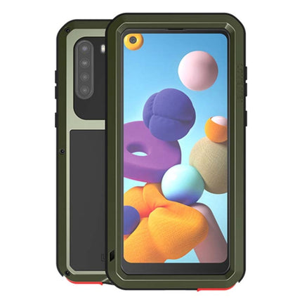 LOVE MEI Metal Shockproof Waterproof Dustproof Protective Case with Glass