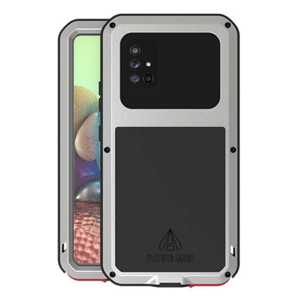 LOVE MEI Metal Shockproof Waterproof Dustproof Protective Case with Glass