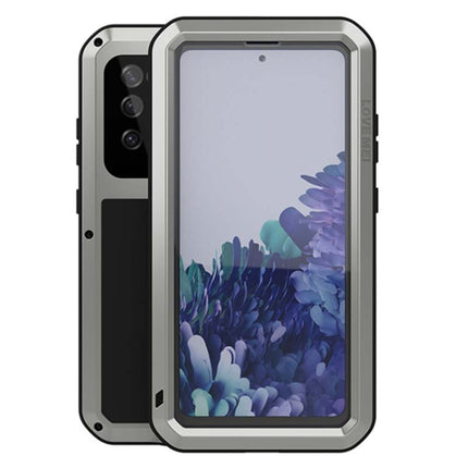 LOVE MEI Metal Shockproof Waterproof Dustproof Protective Case with Glass