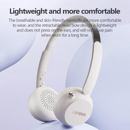 Lenovo EB300 Over-Ear AI Call Noise Reduction Bluetooth Earphone