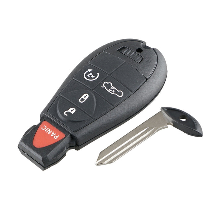 Car Key Shell Remote Control Case for Dodge Challenger 2008-2014 / Durango 2011-2013 5-button, For Dodge / Chrysler / Jeep